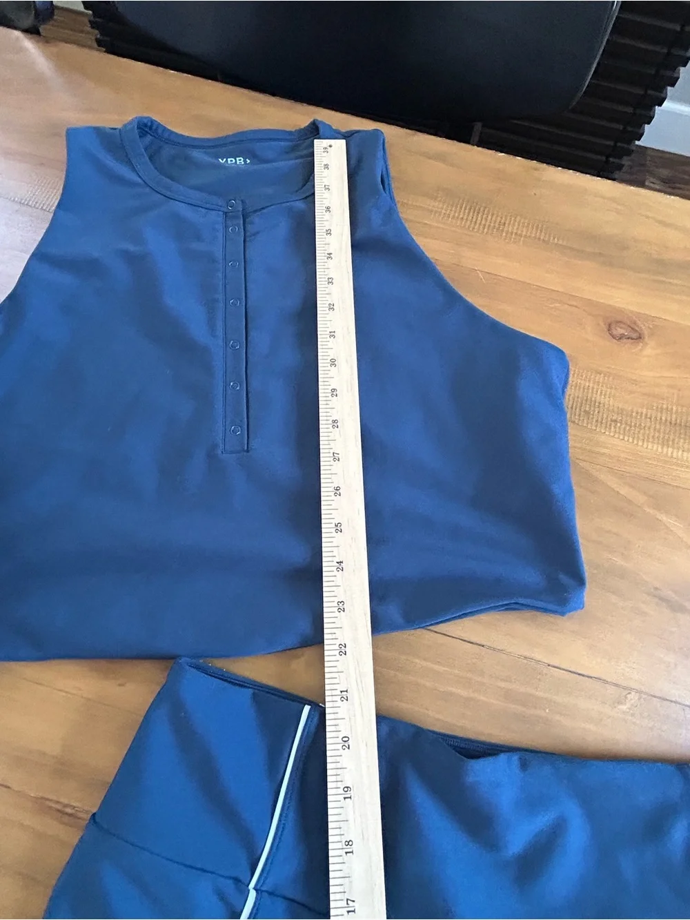 A&F YPB Matching Active Crop Top and Biker Shorts
